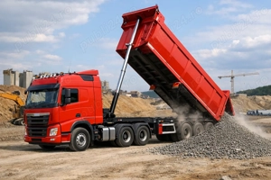 Angajez șofer cu experienta pe ansamblu basculabil Volvo manual! 