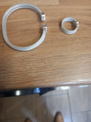 Bratara dama si inel Tous