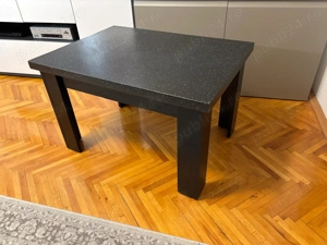 Masuta neagra, solida cu blat de calitate - imagine 3