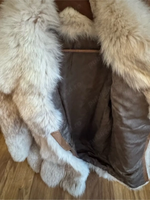 blana naturala vulpe polara - imagine 4