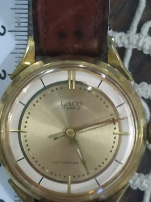 ceas mecanic barbatesc elvețian LACO