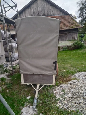 Remorca cu prelata 2lung 110 lat 170 inalta  - imagine 3