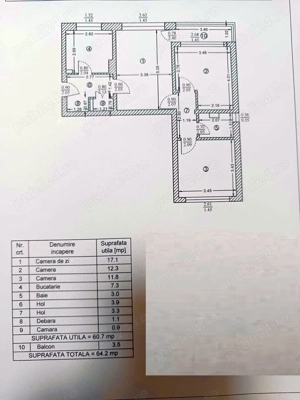 Vanzare 3 camere zona Colentina - Obor Metrou - imagine 10