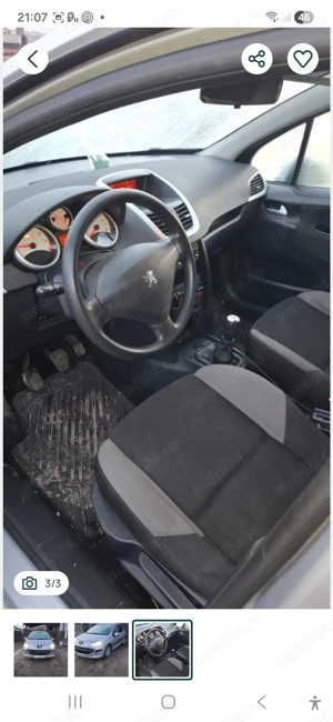 Peugeot 207 Benzina + GPL - imagine 3