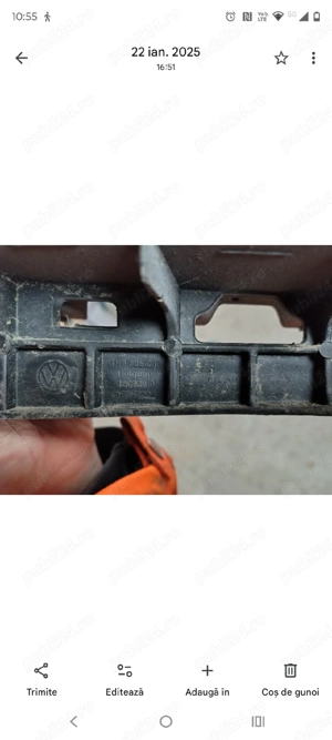 Suport bara Față Volskwagen golf 5 hadgbak  - imagine 5