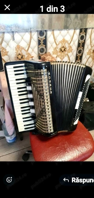 acordeon Atlantic cu Surdină.