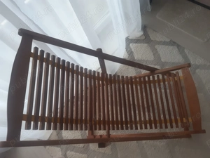 Sezlong lemn Hornbach  - imagine 2