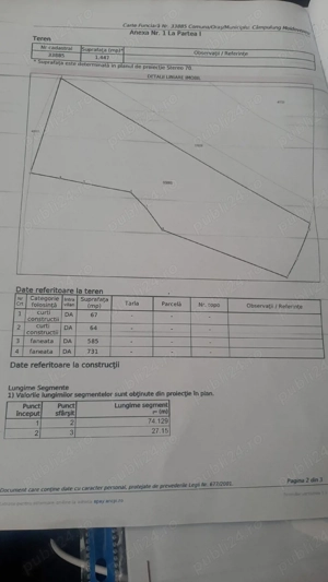 vind teren intravilan construcții în Câmpulung Moldovenesc județul Suceava  - imagine 2
