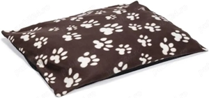 Perna pentru Câini Karlie 61544, Fleece Moale, 91   70   4 cm, Model cu Lăbuțe   Maro