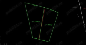 2 loturi teren intravilan la padure Lunca Calnicului, Prejmer, 480 mp si 520 mp, 23.500 euro bucata  - imagine 4