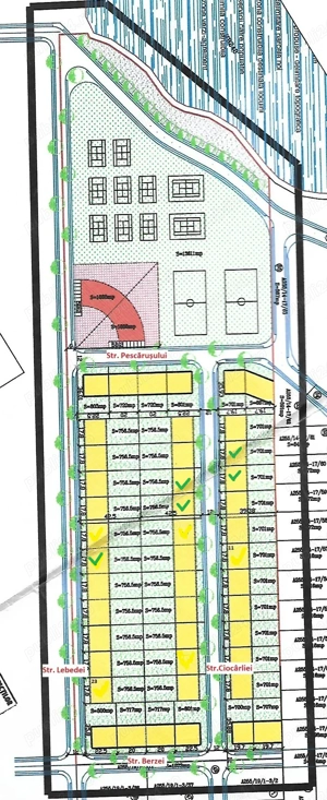 Proprietar, vând teren, construcții case, Zona Lac, Dumbrăvița - imagine 7