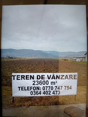 Teren de vânzare 23600mp in Coplean langa dej