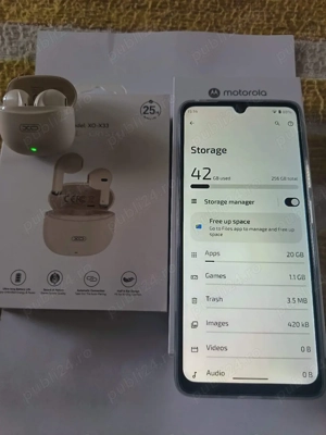 Pachet Motorola G06 256gb + Casti Wireless - imagine 4