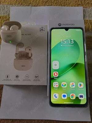 Pachet Motorola G06 256gb + Casti Wireless