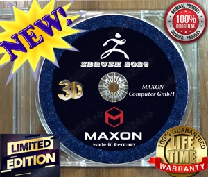Maxon ZBRUSH 2026 - Licenta permanenta - DVD Sigilat- Made in Germany