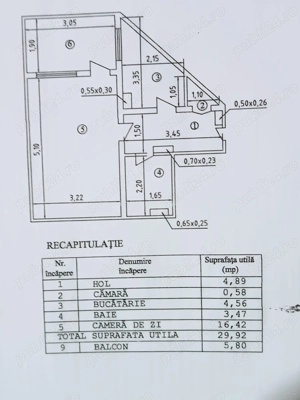 Vând garsonieră confort 1 în Tecuci, Galați