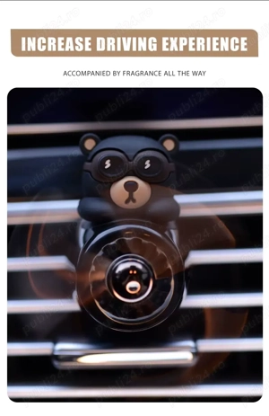 Odorizant Auto Aviator Pilot Bear Parfum Proaspăt - imagine 4