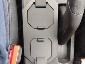 Suport pahare DACIA Duster - Adaptor 2 pahare - 120 Ron - imagine 3