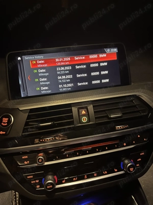 BMW X4 G02 xDrive25d   M-Package   Trapa Panoramica   Istoric Full BMW - imagine 9