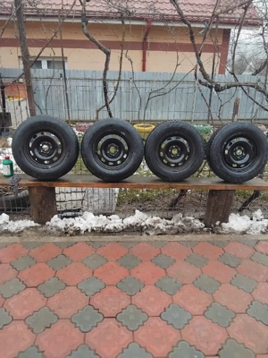 cauciucuri cu tot cu jante pe 14  - imagine 5