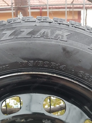 cauciucuri cu tot cu jante pe 14  - imagine 4