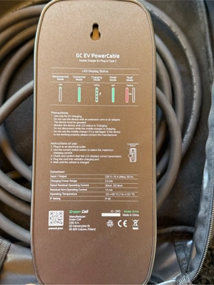 Incarcator auto GreenCell Nou, 3,6KW - imagine 3