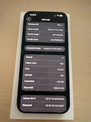 Iphone 17 Pro MAX, 512GB - imagine 4