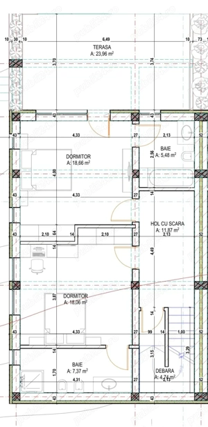 Casa Manastirea DEALU TARGOVISTE cu vedere la oras - imagine 9