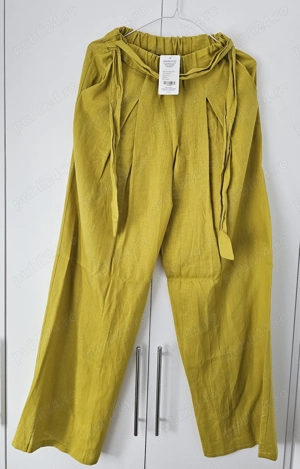 vand pantaloni de vara din in