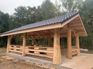 Foișor din lemn masiv 