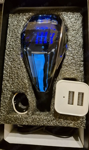 Nucă schimbător viteze cu led RGB - imagine 3