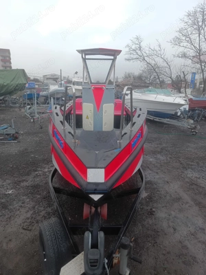 Barca cu motor 2018 7.6 m polipropilena indistructibila - imagine 2