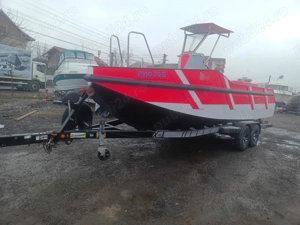 Barca cu motor 2018 7.6 m polipropilena indistructibila - imagine 3