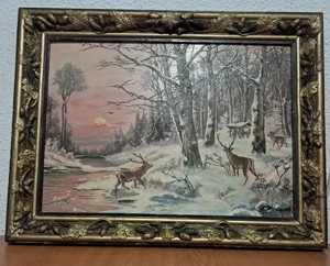 tablou  ani 1970 - imagine 2