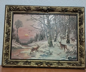 tablou  ani 1970 - imagine 3