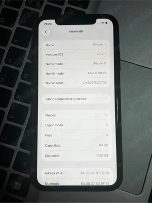 iphone 11 Red  390 lei  - imagine 3