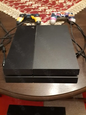 Consolă PS4,cablu HDMI+2 controllere 