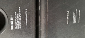 Subwoofere Pasive JBL Control SB-1 și Subcontrol 1 Restaurate - imagine 4