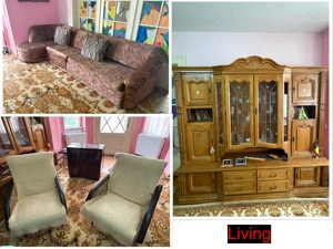 Vand mobila living + dormitor + camera de zi, lustre, covoare - imagine 2