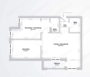 PROPRIETAR: Apartament 3 camere MTM Pipera Lake - imagine 5