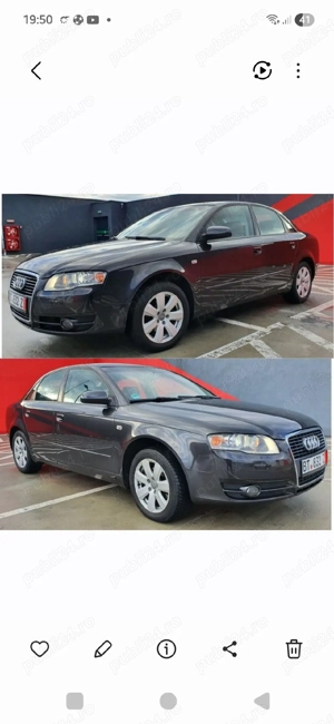 Vând jante originale Audi A4  205/55/R16 - imagine 5