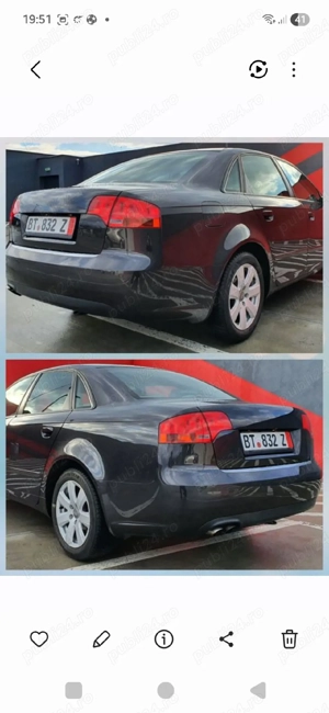 Vând jante originale Audi A4  205/55/R16 - imagine 4