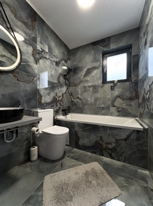 PROPRIETAR | Vand 1 2 duplex | 3 camere | 2 bai | Mobilat si utilat.Teren generos 414mp.Mosnita Noua - imagine 10