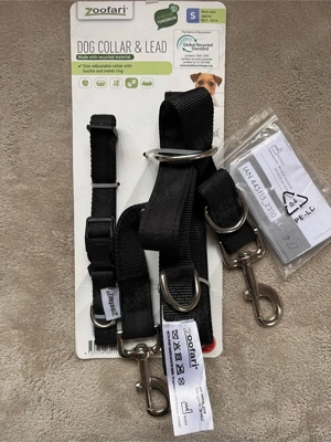 Set zgardă și lesă câini Zoofari mărimea S reglabil