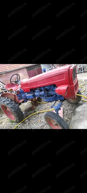 Vand tractor Fiat 215 cu utilaje agricole