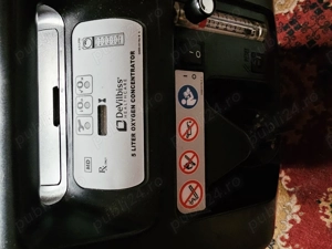 Apara de oxigen DeVilbiss  - imagine 3