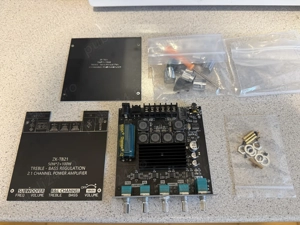 Amplificator 2.1-iesire activa de subwoofer-100 wati-produs nou ! - imagine 5