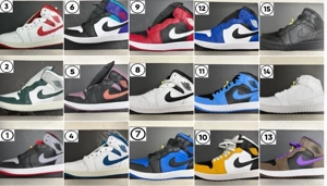 Vand adidasi AIR Jordan 1 Mid, originali, noi la cutie