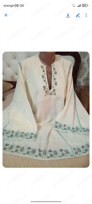 cămașă bărbătească perioada interbelică marime xxl