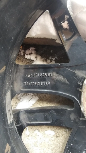 Vand Jante VW 17” originale - imagine 3